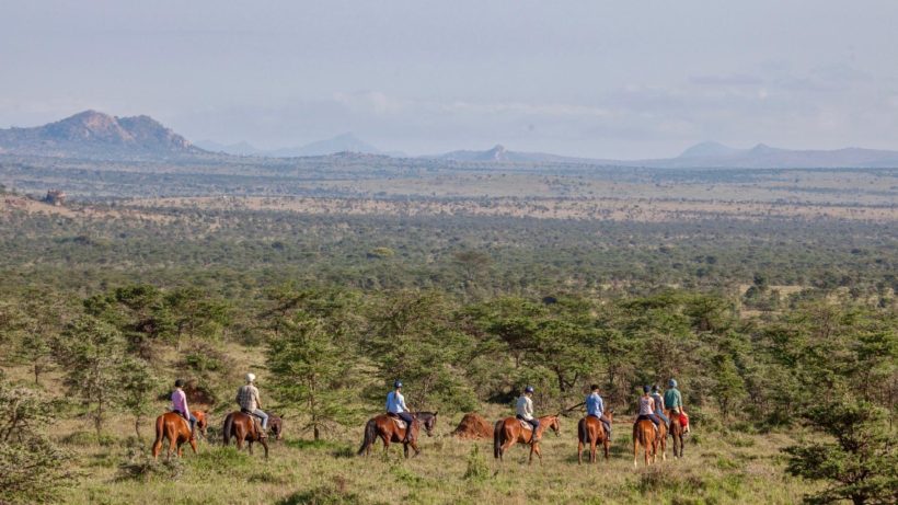 safari a caballo Monte Kenya africae travel